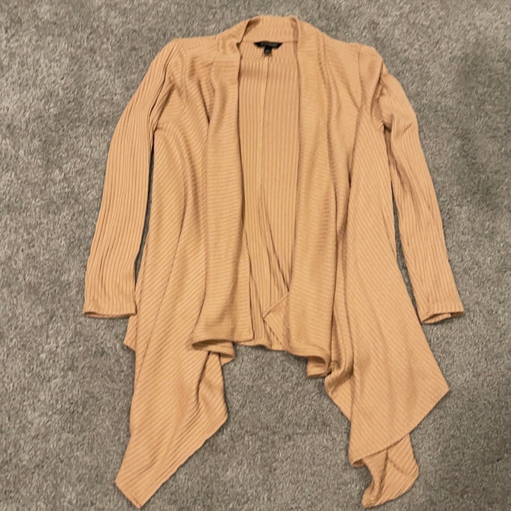 Banana republic tan cardigan